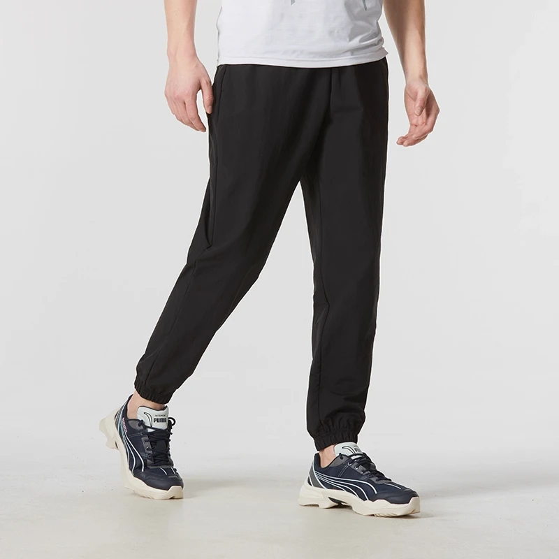 بوما السراويل الرياضية السوداء الجديدة عارضة المنسوجة السراويل الرجال السراويل النسائية 68557801