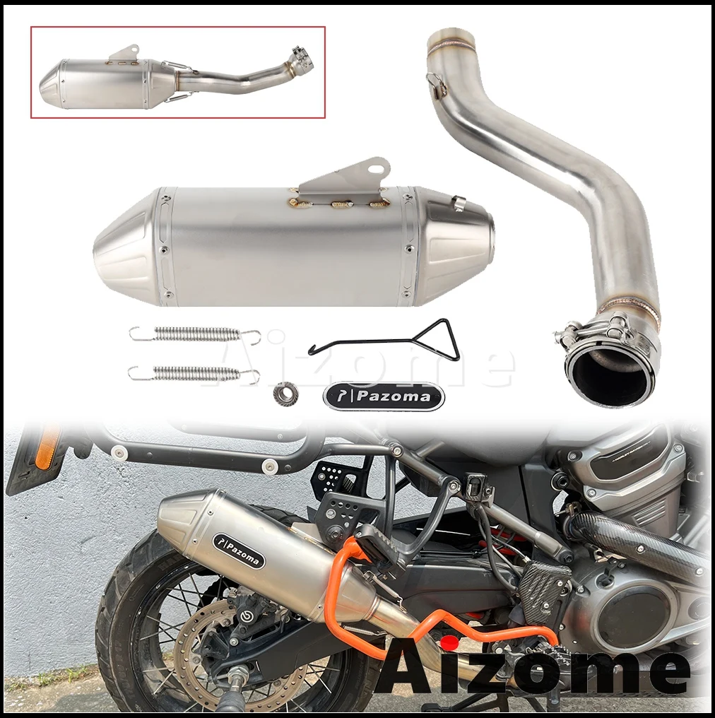 Motorcycle Stainless Steel Exhaust Muffler Pipe For Harley Pan America 1250 Special RA1250SE RA1250S RA1250 21-24 Accessories