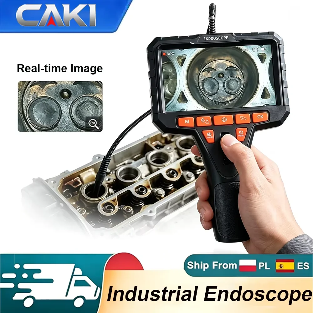 Industrial Endoscope, 360° Two-Way Articulating Borescope, 4.5