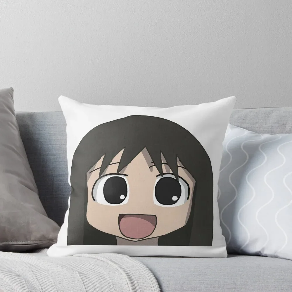 Osaka Azumanga Daioh Peeker!! (Colored) Throw Pillow Sofa Decorative Covers Cushion Covers For Living Room Pillow