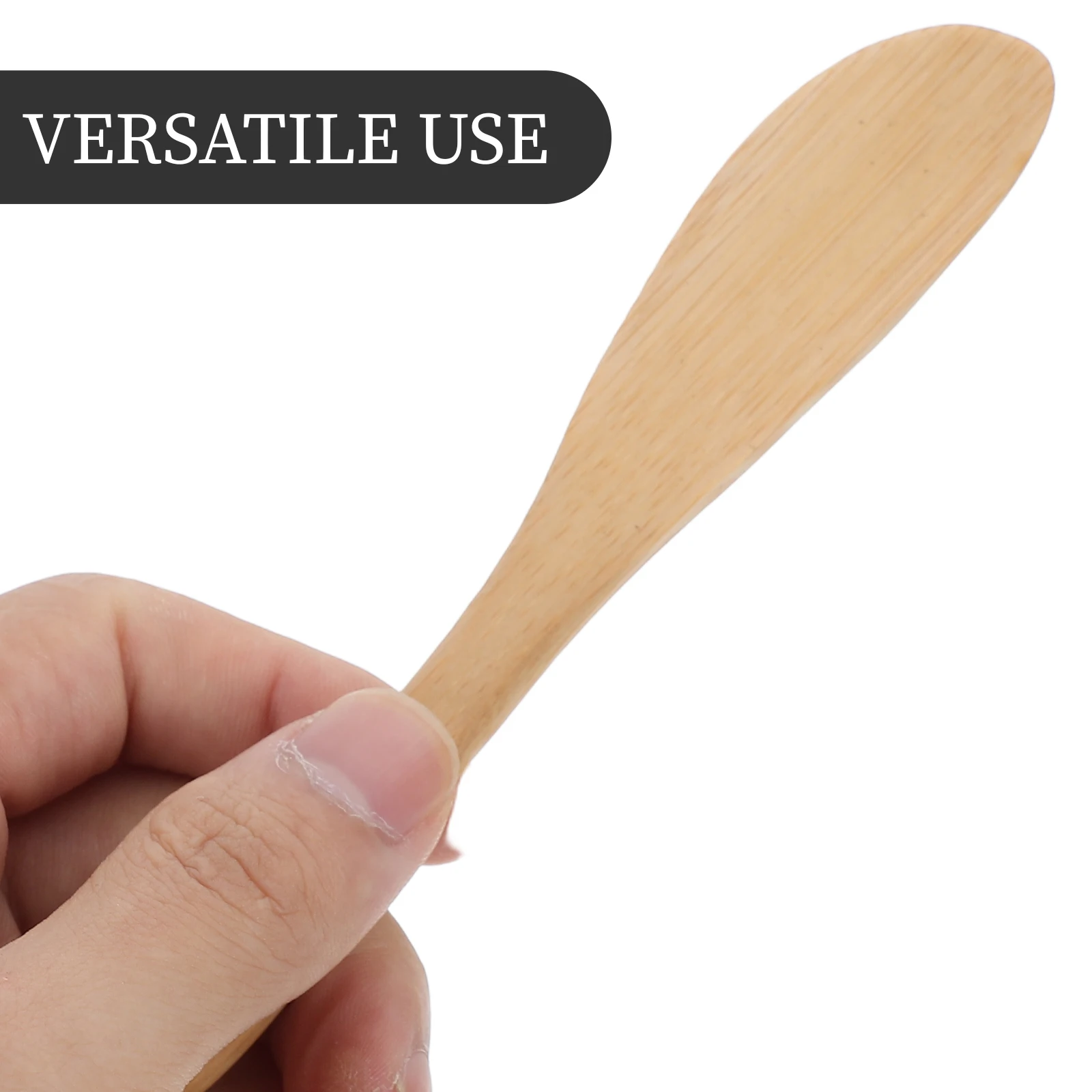 

10pcs Bamboo Butter Cutting Tool Handle For Kitchen Use Multi-Function Jam Honey Spreader Cheese Cutter Wear-Resistant
