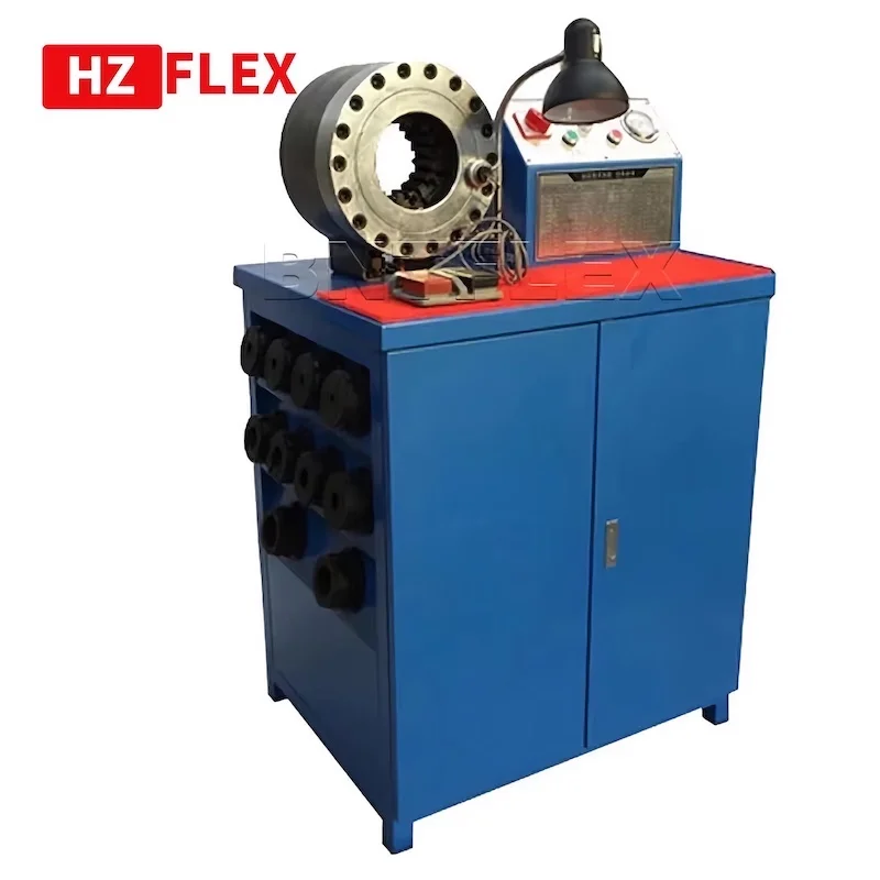 Hose repair machine 220v 3kw 1 ph HZ-50D 1/4