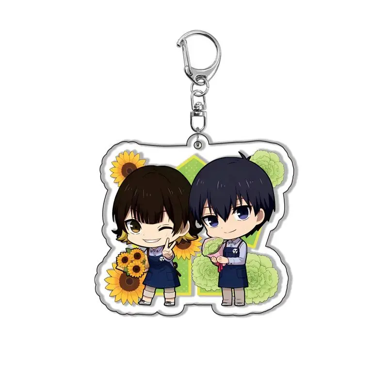 BLue Lock Acrylic Keychain Cleaning Transparent Backpack Pendant Yoichi Isagi Meguru Bachira Rensuke Kunigami