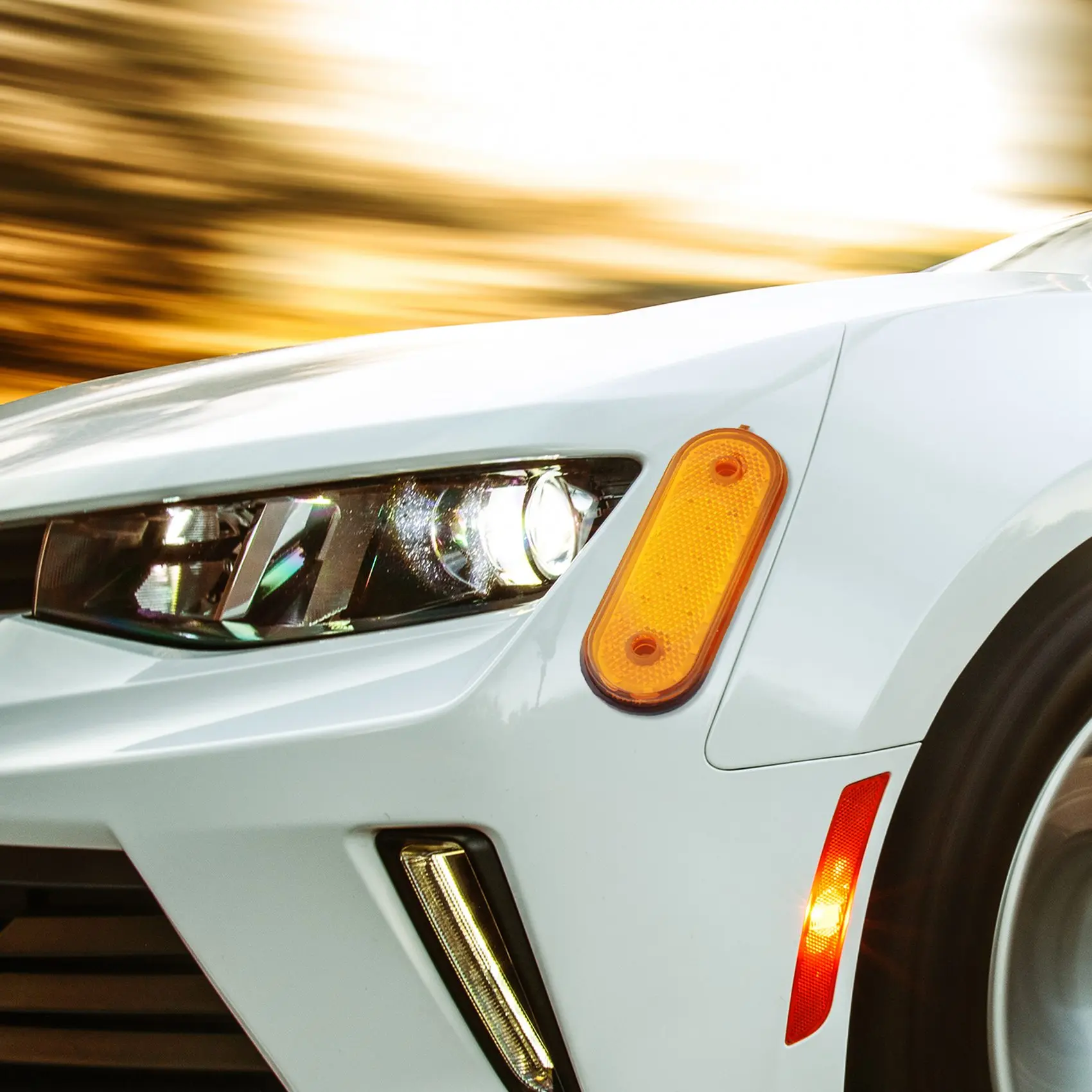 

8 шт. Янтарные габаритные фонари, боковой габаритный фонарь 20 светодиодов, 24 В, треusk-лампа, боковые габаритные фонари для пикапа для грузовика — L48A