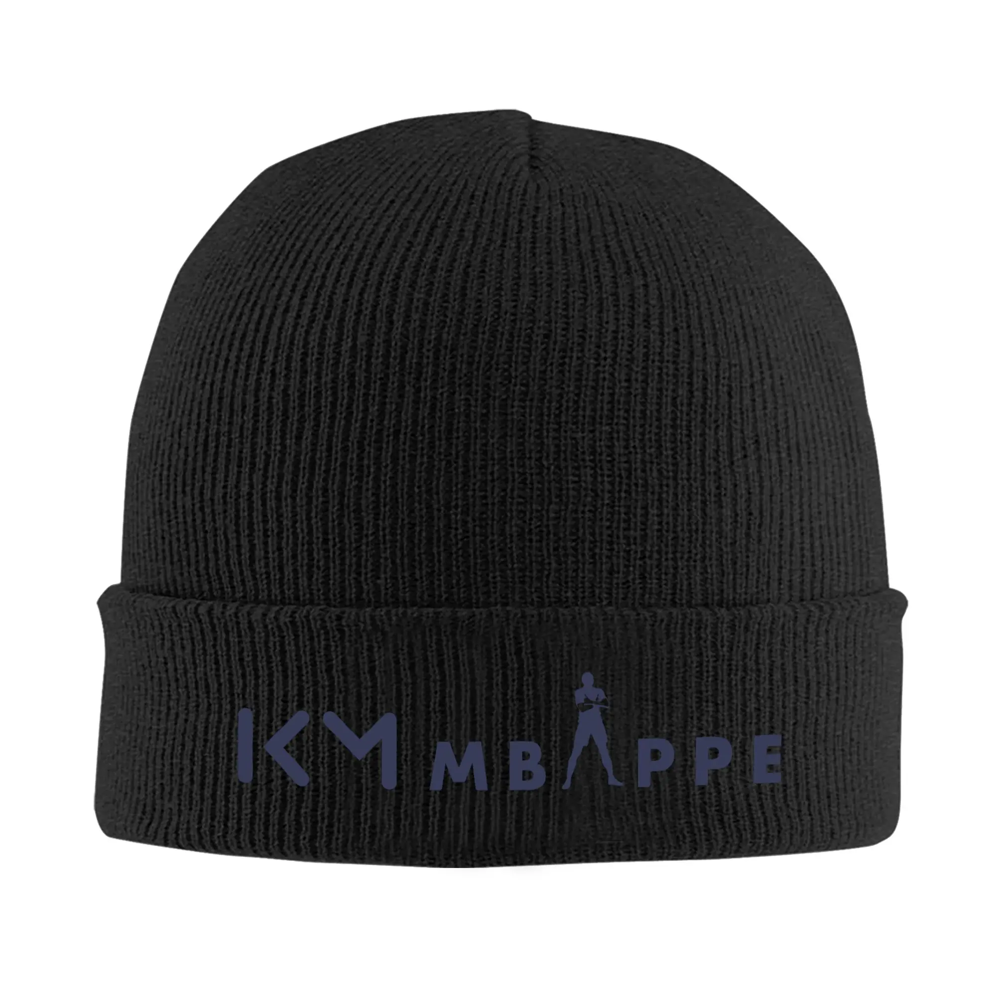 Custom Mbappes Skullies Beanies Caps For Men Women Unisex Streetwear Winter Warm Knitted Hat Adult KM Soccer Football Bonnet Hat