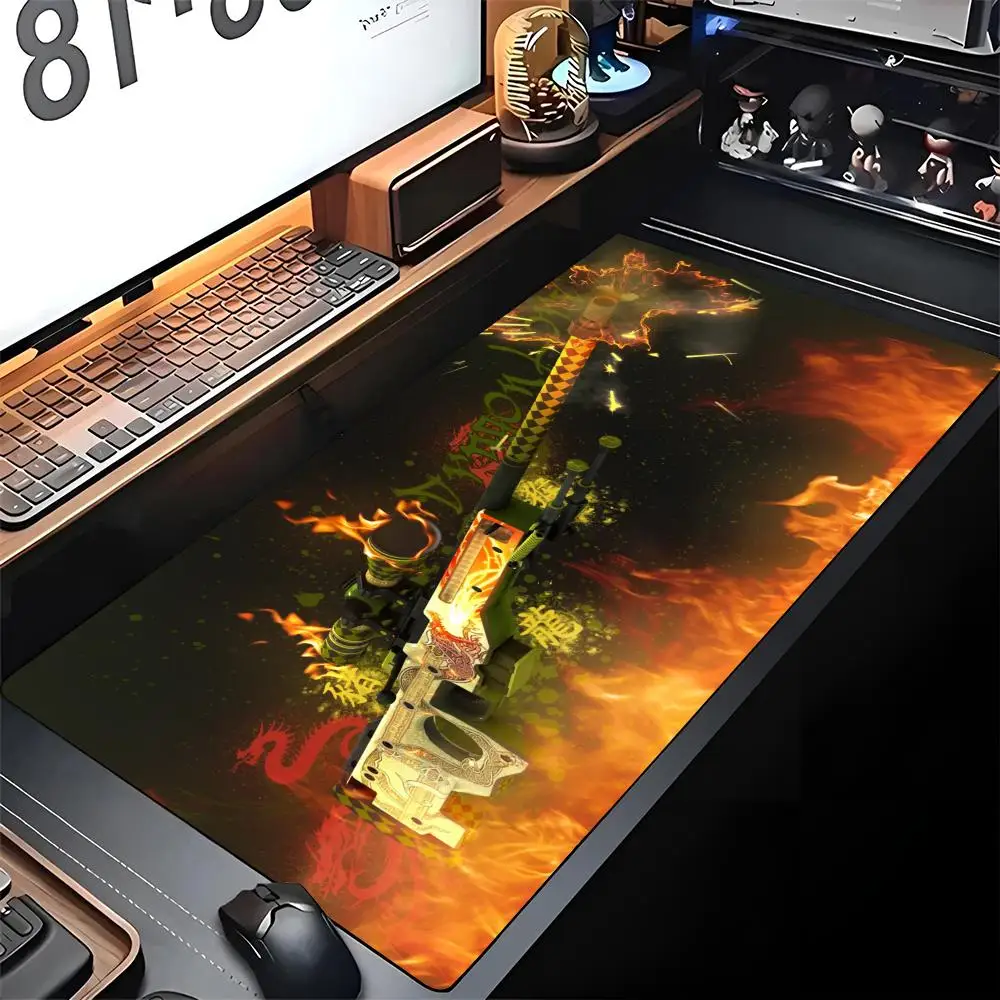 

Counter-Strike Mouse Pad Safely Gaming Locking Edge Big Computer Gamer Large Rubber Art Mousepad Laptop Desk Mat