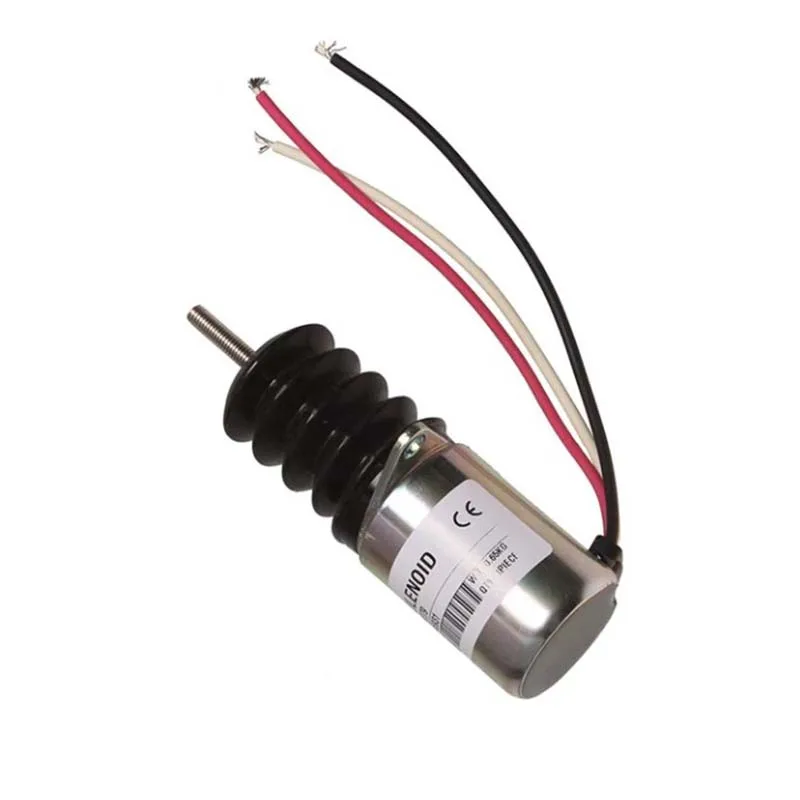 

Replacement AM116779 Fuel Shut-off Solenoid With 3-Wire Connector for John Deere F1145 Mower