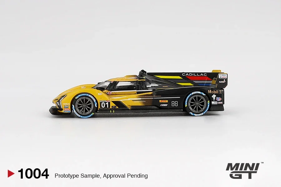 MINIGT 1/64 Cadillac V-Serie.R # 01 Cadillac Racing 2024 MGT 01004-CH Legering Speelgoed Motorvoertuig Diecast Metaal Model voor Kinderen