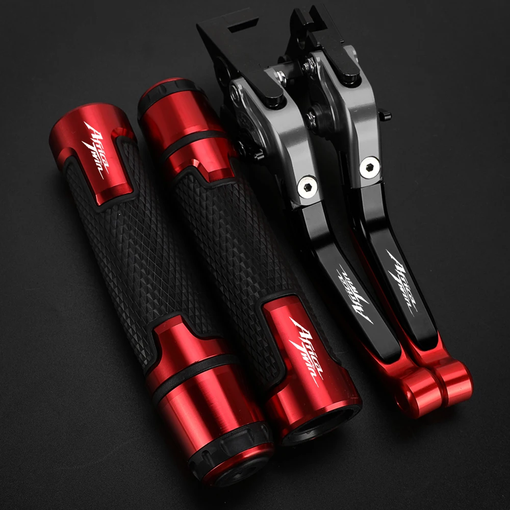

Motorcycle Accessories Adjustable Brake Clutch Levers Handlebar grips ends FOR HONDA AFRICA TWIN CRF1100 1100 L 2020-2024 2023