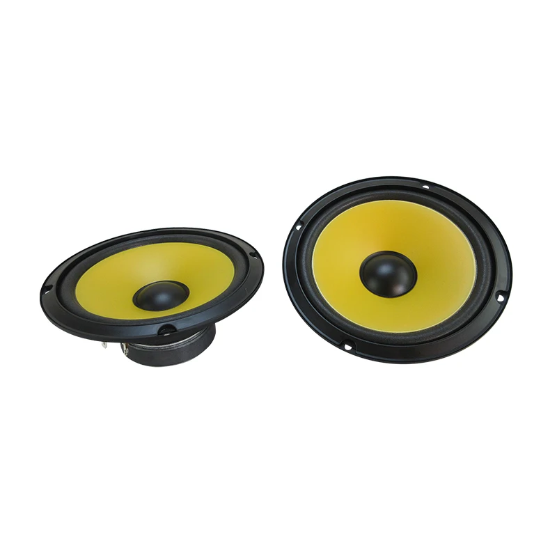 Fcatory car Audio Speaker 6.5inch 4OHM 91DB 70HZ-21KHZ Component Set included 36mm-With capacitor tweeter/NOM 60W 165mm-Woofer