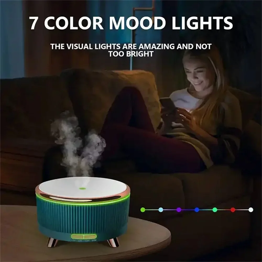 Luchtbevochtiger Etherische Olie Aroma Purifier Creatieve Himalayan Zout Capaciteit Auto Uitgeschakeld 7 Kleuren Voor Thuis Office Diffuser