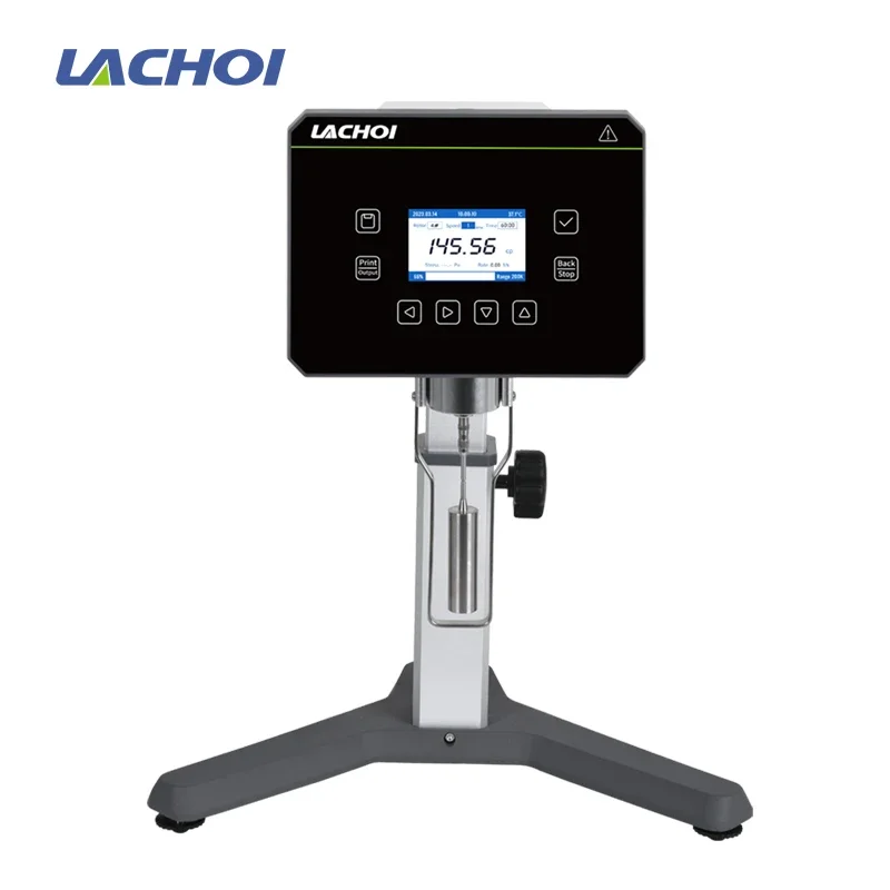 Lab Instrument Rotational Viscometer with 3.5'' Color Screen for Regular Viscosity Samples Test