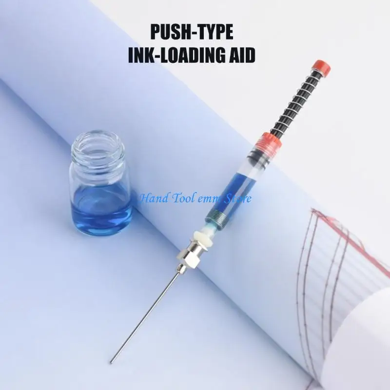 

Облегченный подпружиненный инструмент для наполнения чернил Х37Ф для большинства стандартных авторучек