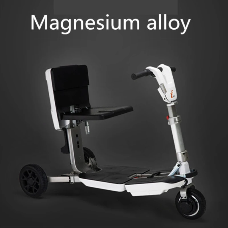 tricycle adult four wheel walk aid electric mobility scooter for handicapped travel