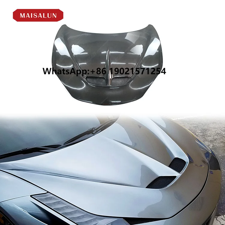 

MSL Carbon Fiber High Quality Car Kit Car Hood for Ferrari 458 SPC Style