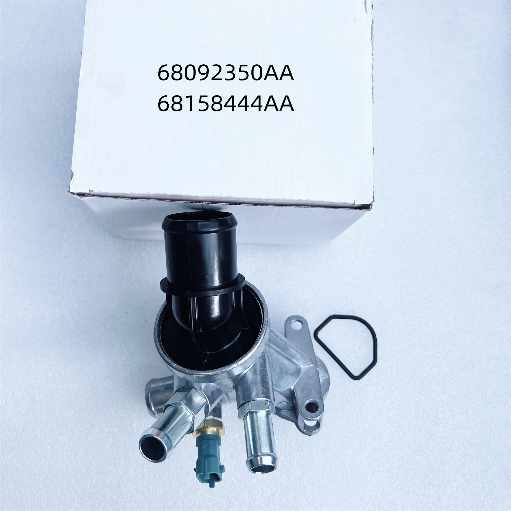 Thermostat Assembly 68092350AA, 68158444AA, 68027612AA,68028074AA,Suitable For: 2.8L, Diesel Engine, Jeep Wrangler, Jeep Freedom