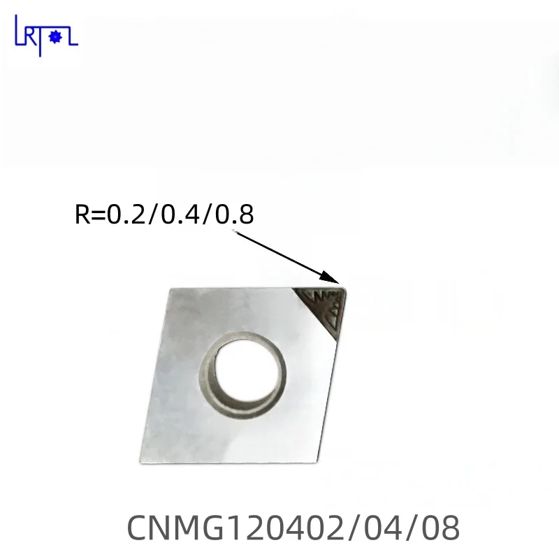 

PCD Insert CNMG120402 CNMG120404 CNMG120408 Chip Breaking Turning Tool for Copper Aluminum Magnesium Fibre Glass Plastic