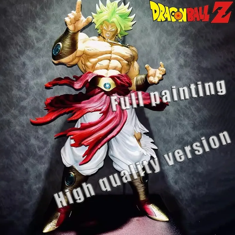 

50cm/19.69inch Jt Statue Dragon Ball Z Broly Figure Ssj3 Broly Super Saiyan PVC Action Figures Mode Gift collection boy cool Toy