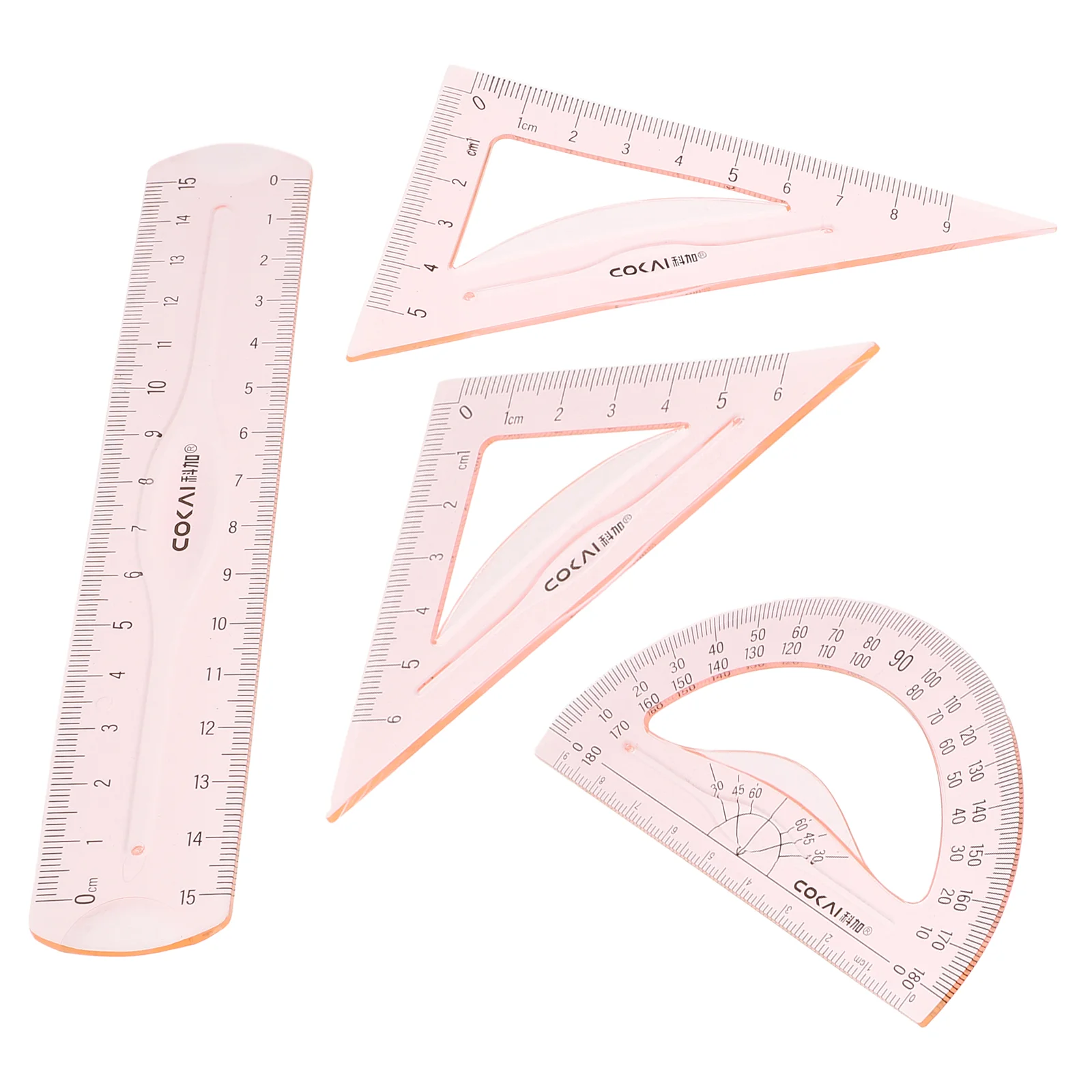 

Soft Ruler Protractor Professional Drafting Tool Template Office Pp Geometry Drawing