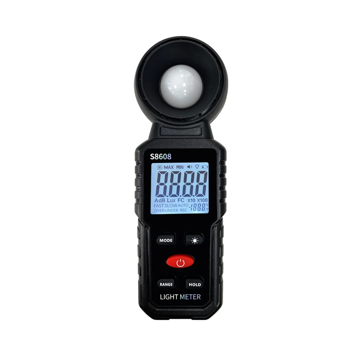 Digital Illuminance Light Meter Tester 200,000Lux Meter Luxmeter Lighting Intensity Brightness Measurement Tool