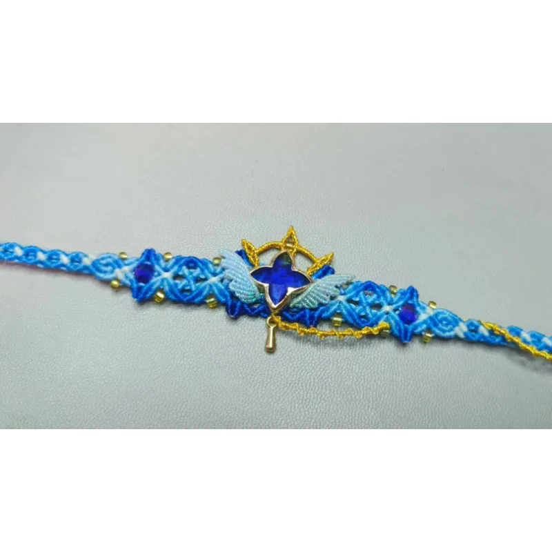 Sunday Game-Themed Impression-Style Character-Themed Versatile Hand-knotted Bracelet Pendant Gift Collectibles