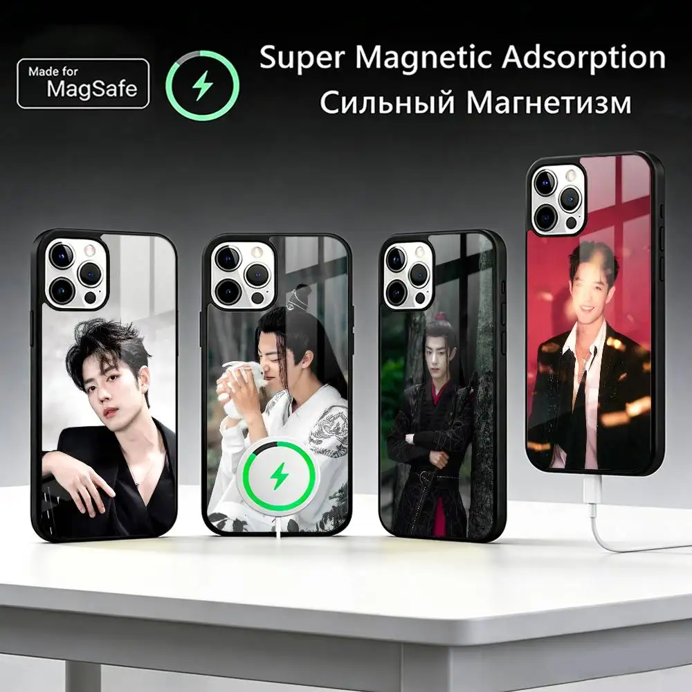 X-Xiao Z-Zhan   Phone Case For iPhone17,16,15,14,13,12,11 Plus,Pro Max, New Magnetic Wireless Charging