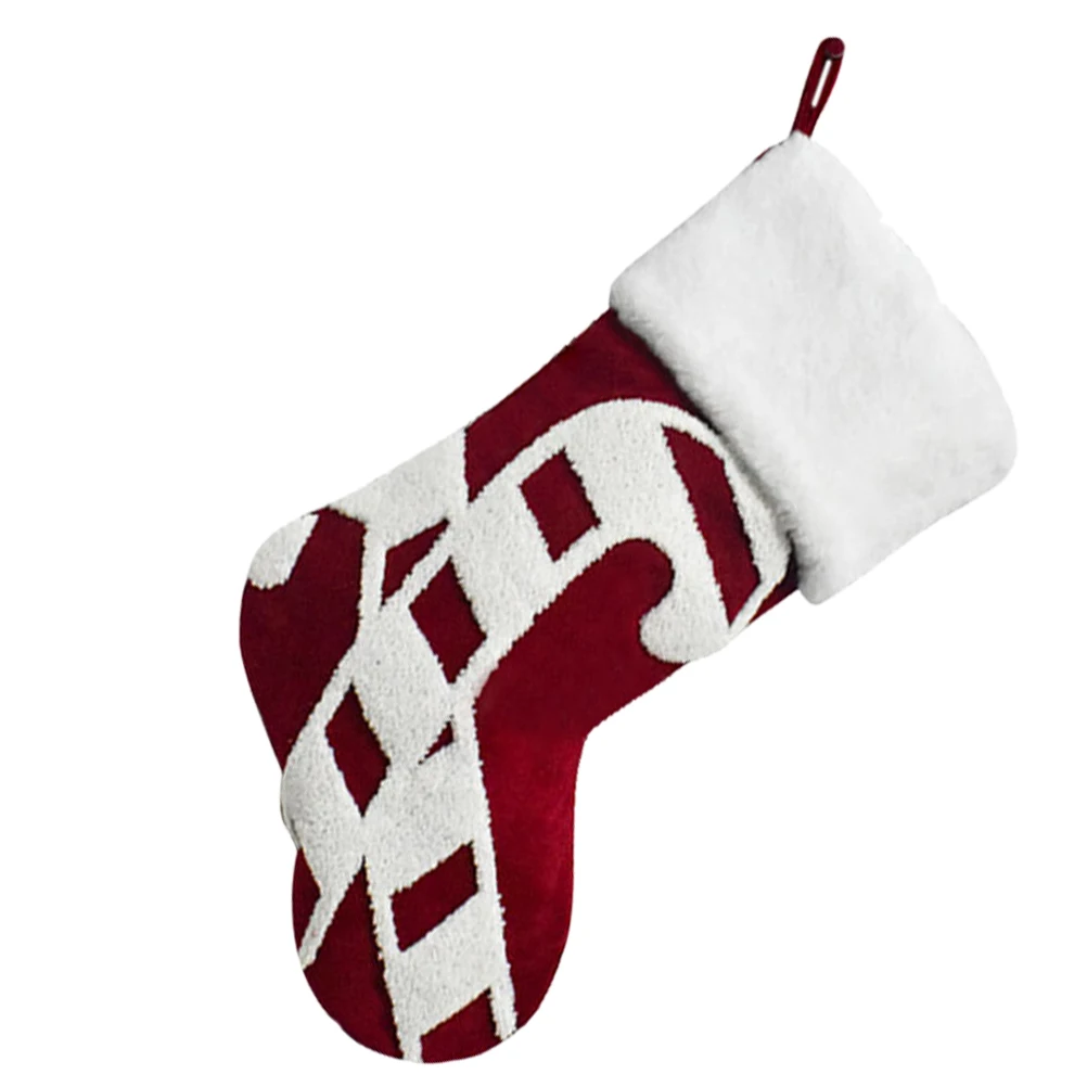 

Christmas Stockings Decorations for Plain Large Xmas Hanging Ornaments Weave