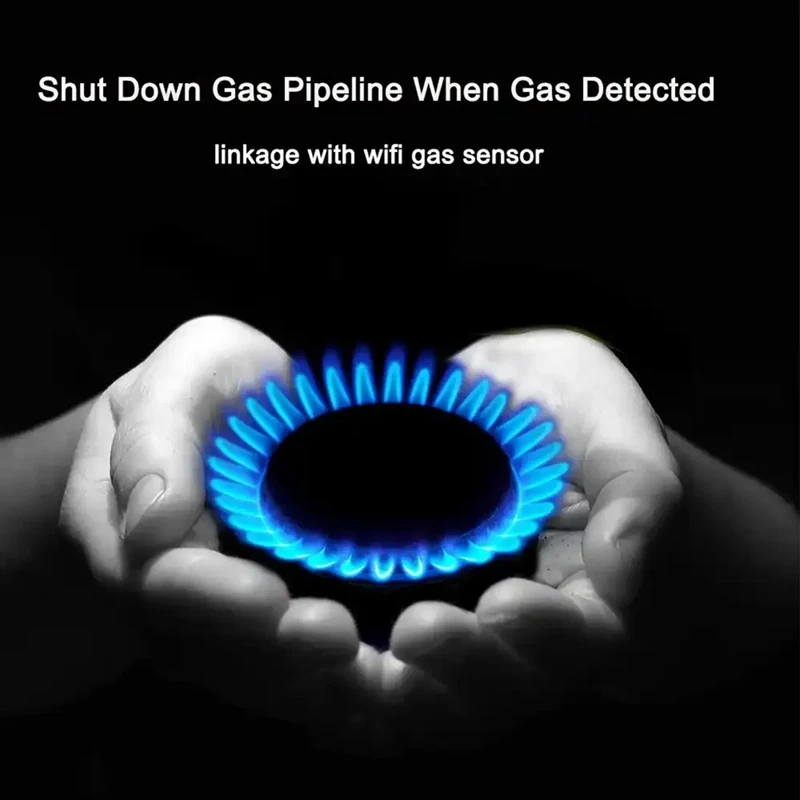 Лучшие предложения Tuya Wi-Fi умный контроллер клапана манипулятора для воды, газа, автоматическое отключение, выключение, поддержка Alexa Home Smartlife