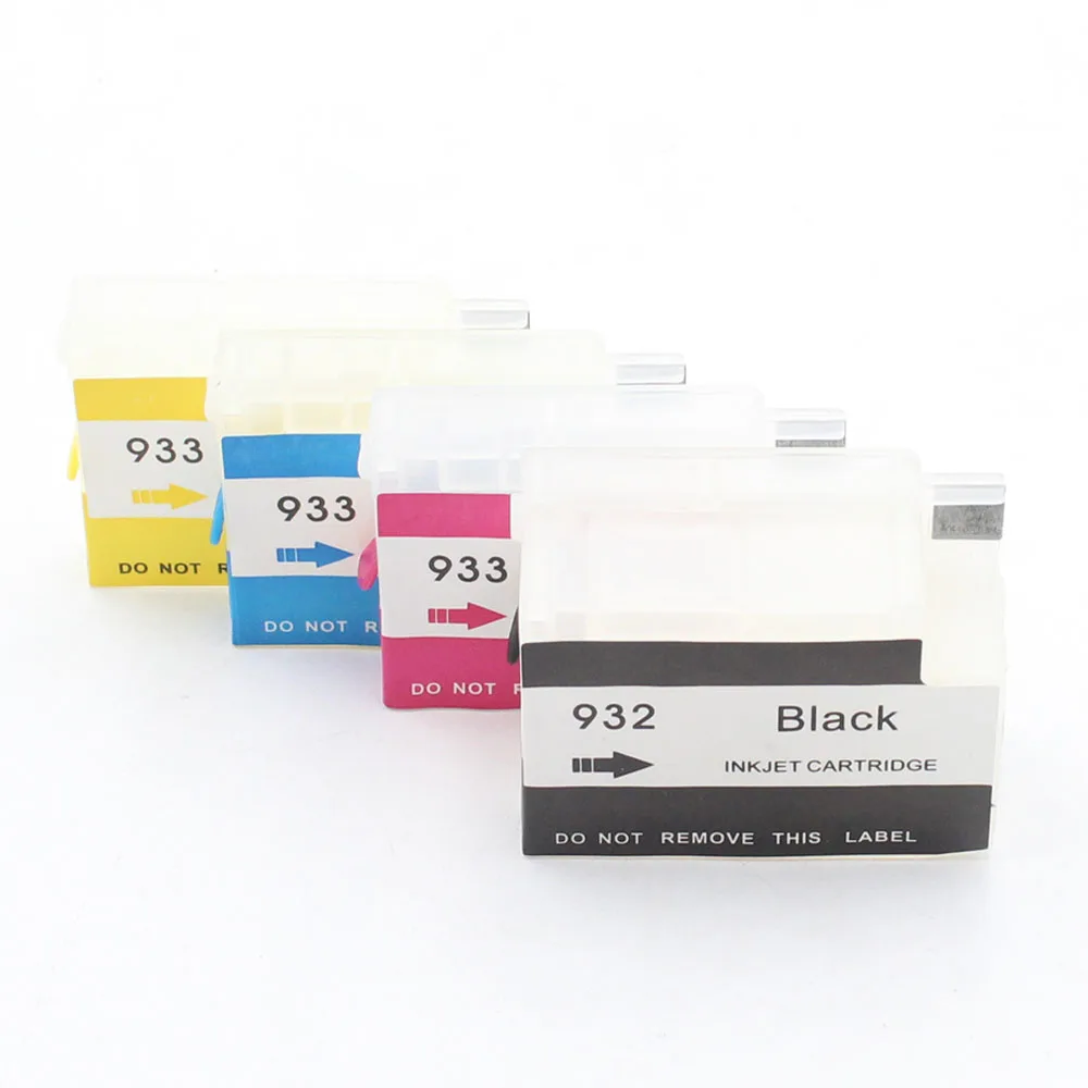 For HP 932 933 932XL 933XL Empty Refill Ink Cartridge With ARC Chip For HP Officejet 7110 7612 6700 6100 6600 7610 printer