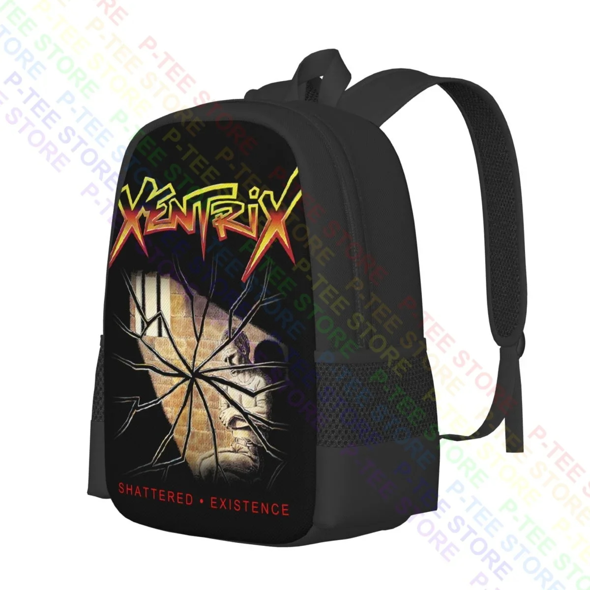 Xentrix Shattered Existence Thrash Metal ForbiddenBackpack Large Capacity School Riding Backpack