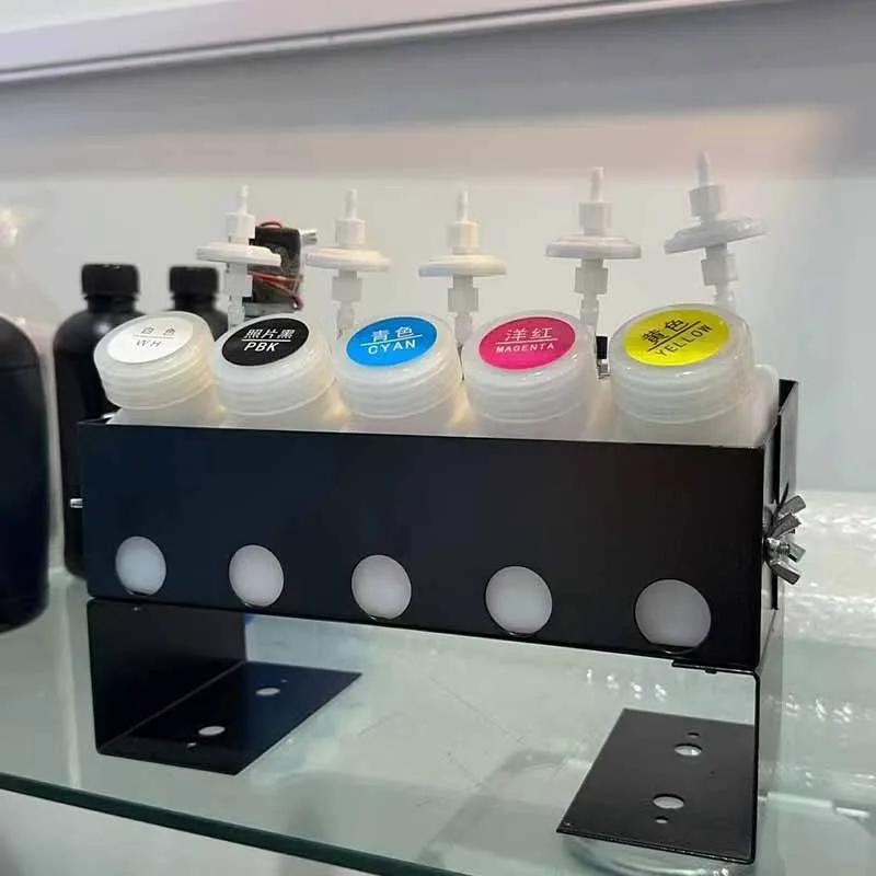 260 ml Ink Tank Continuous Supply Ink System with Stirring Motor/Ink Bottle/Air Filter/Iron Frame