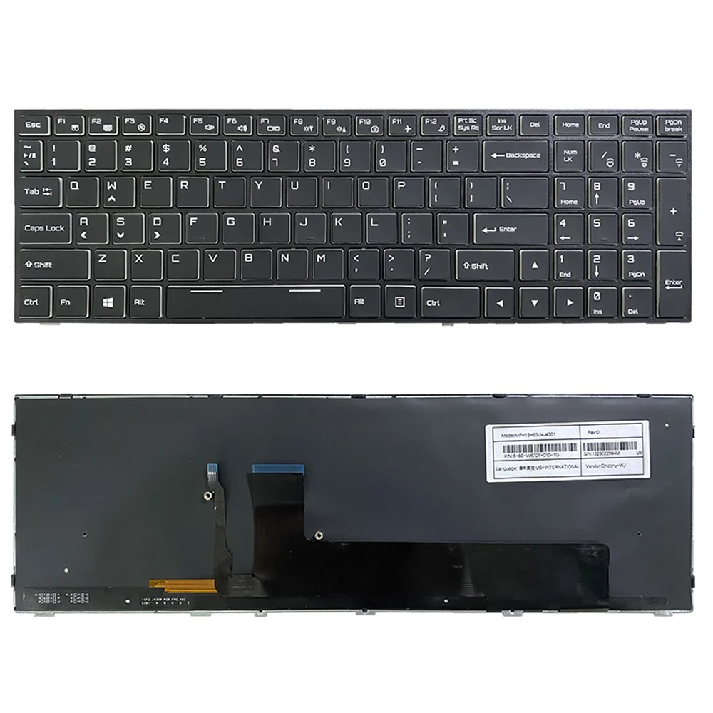 

NEW Laptop US Keyboard For Clevo P671SE P671SG XMG A505 P506 P507 Sager NP7155 NP7170 NP7255 NP7256 NP7258 NP7259 NP7270 Backlit