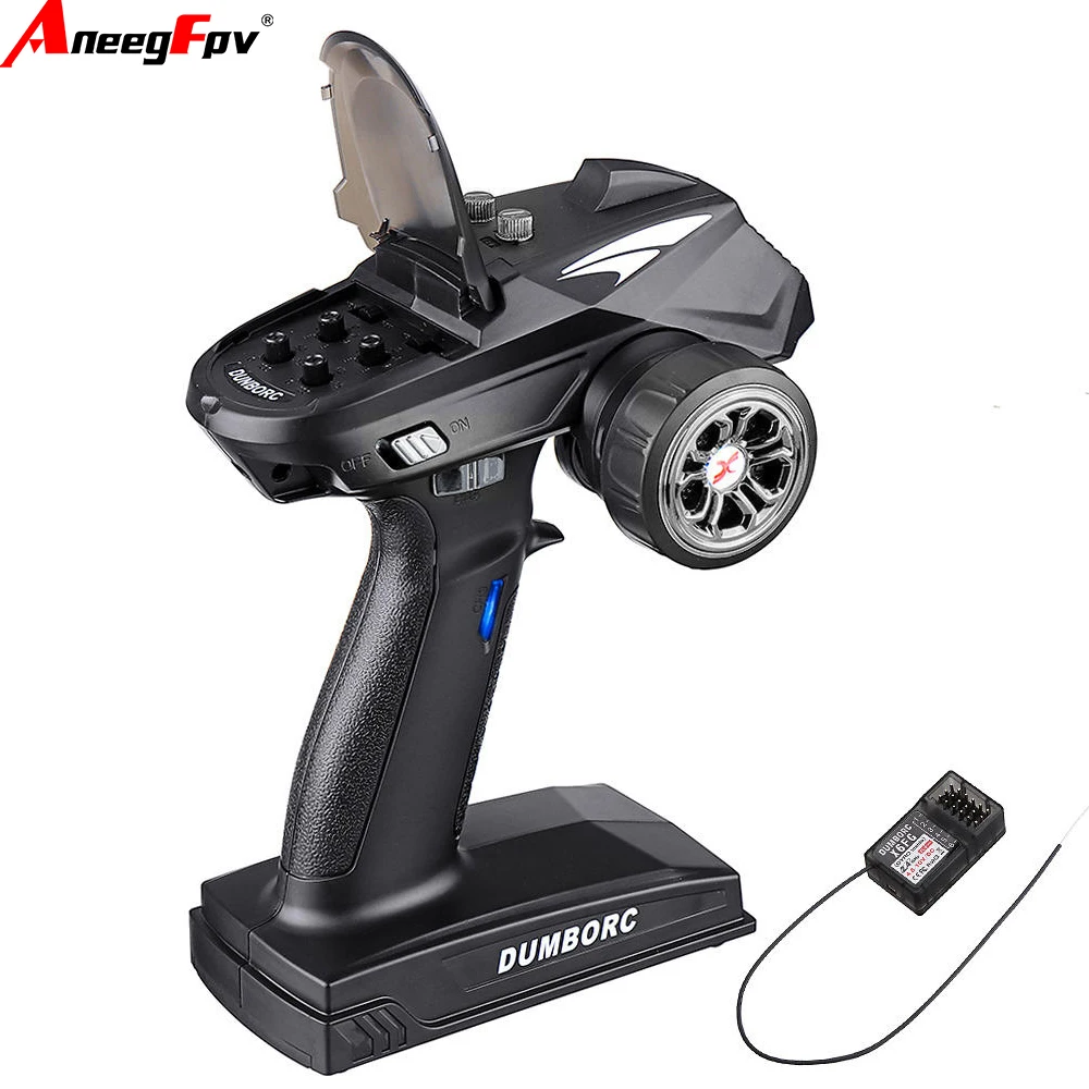 

DumboRC X6 2.4G 6CH RC Transmitter with X6FG/X6F/X6DC/X6DCG Receiver for RC Car Boat Tank Remote Control Vehicle Model Toy Parts