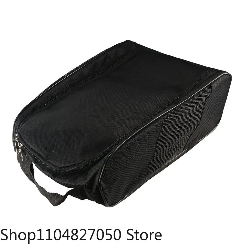 

Портативная сумка для футбольных бутсов из ткани Оксфорд, ручная легкая сумка для переноски обуви на молнии, дышащая мужская сумка для гольфа