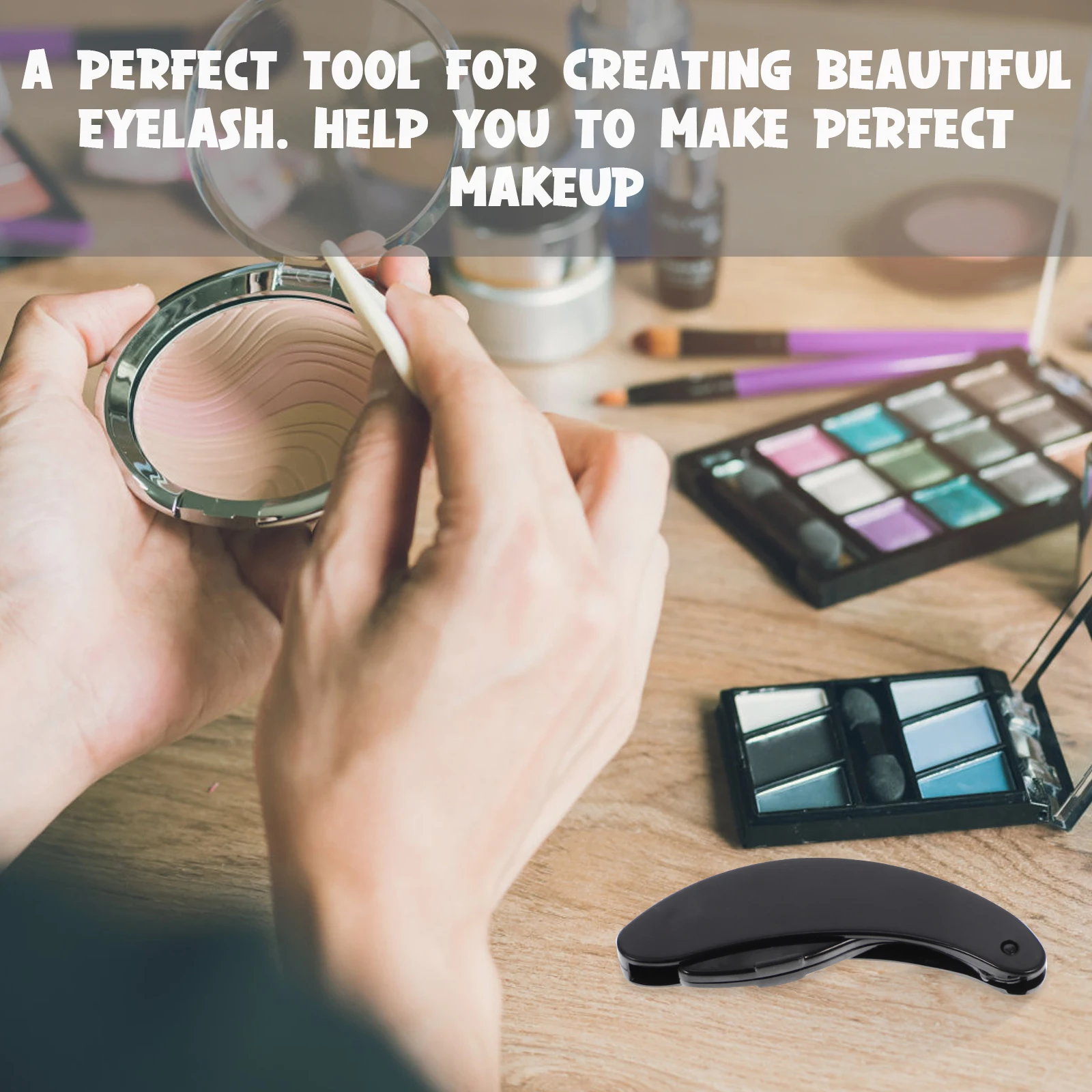 2 قطعة مشط الحاجب المعدني لاش مشط المحمولة رمش فاصل أداة للتهيأ وتشكيل الأسنان الكثيفة الفولاذ المقاوم للصدأ قابلة لإعادة الاستخدام #6