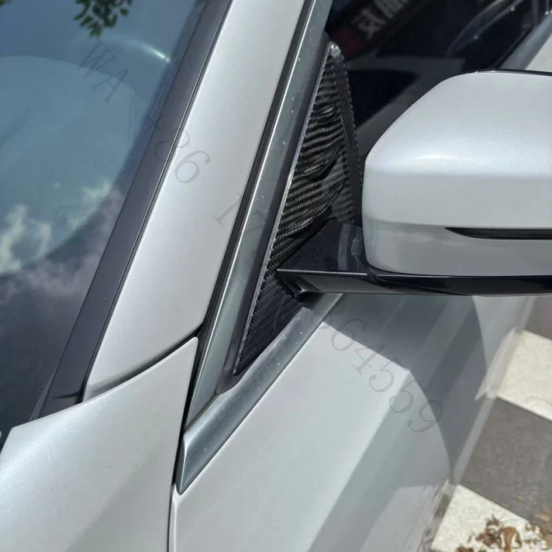 Suitable for BMW M2 M3 M4 G8X modification and upgrade with dry carbon fiber A-pillar triangular wind deflector