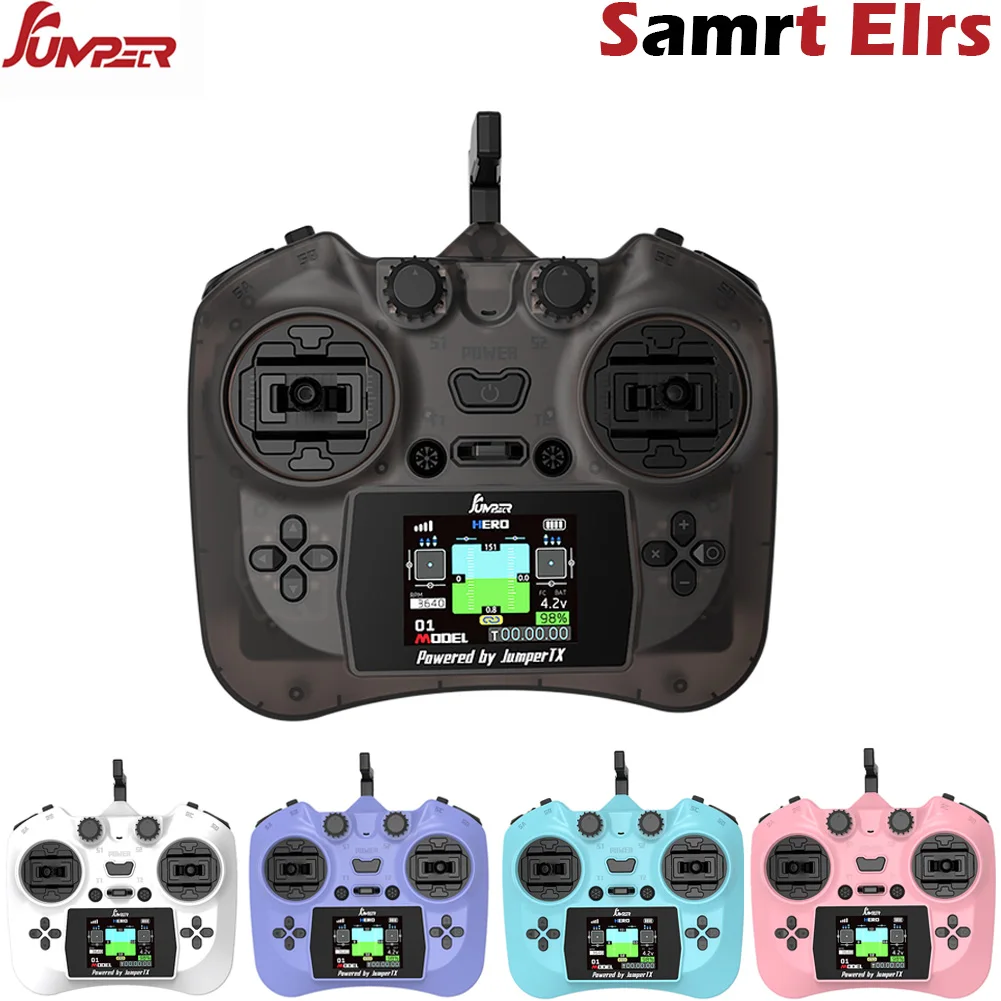 Jumper Smart Remote Controller Color Screen JumperTX Firmware Built In ELRS 2.4G Radio Controller Hall Sensor Gimbals