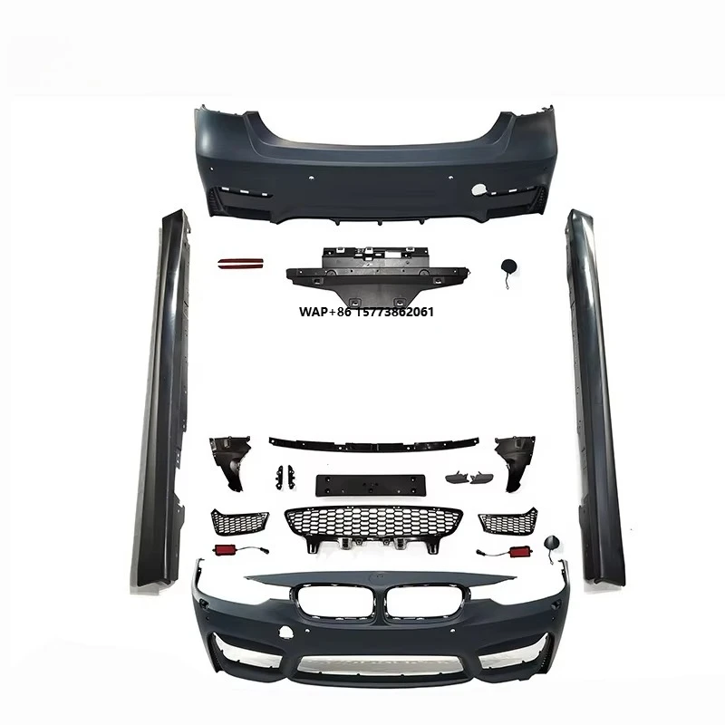 

Body Kit Suitable for 3 Series F30 to M3 Large Surround Kit, Front Bumper, Rear Bumper, Side Skirts, Front and Rear Lips