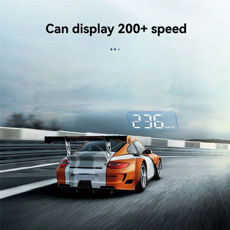 

AAAEL-Enhanced Vehicle Monitoring With M3 OBD2 HUD: Speedometer, Temp & Voltage Display With KMH/MPH And Integrated Alarms