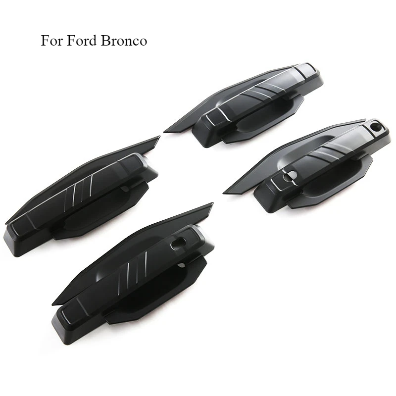 

Door Handle Cover Sticker Trim for Ford Bronco Car Sticker Car-Styling Accessories Cover Auto Parts