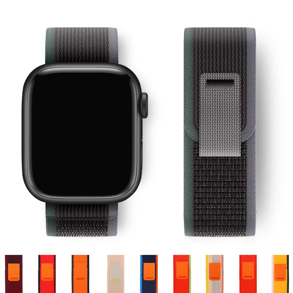 درب حلقة ل سوار ساعة أبل Ultra2 49 46 42 45 مللي متر 40 41 مللي متر أساور رياضية كوريا iwatch العصابات 10 9 8 7 6 5 4 SE الأشرطة 2026 #1