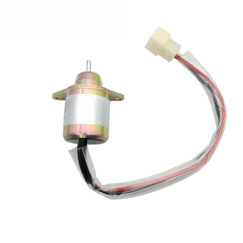 FOR Yanmar Engine Parts 12V Fuel Shut Off Solenoid Valve 1503ES‑12S5SUC5S SA-4562T SA-5213