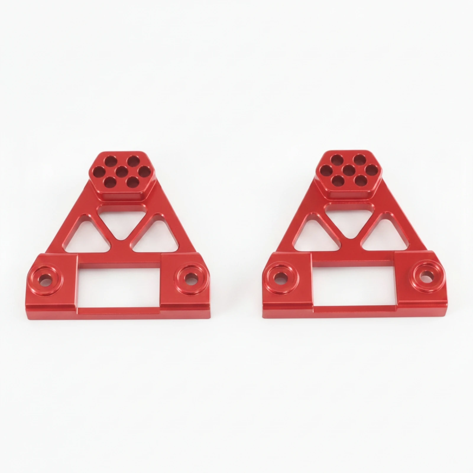 Rear Shock Bracket Easy-to-Install Rear Shock Mount Chassis Bracket with Mounting Holes Pre-Drilled Long-Lasting