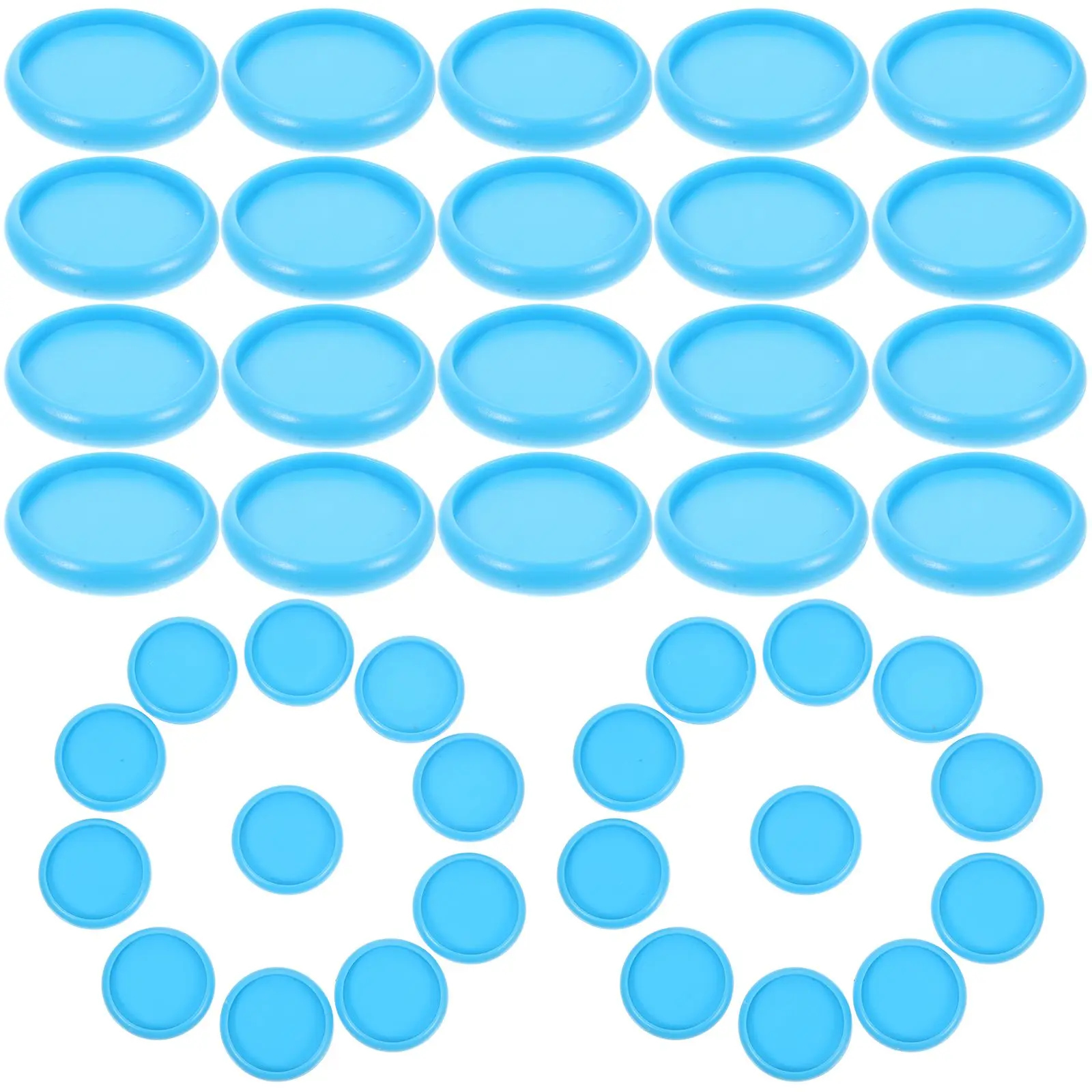 44 Pcs Accessories Binder Buckle Office Spiral Notebooks Binding Discs Abs Ring