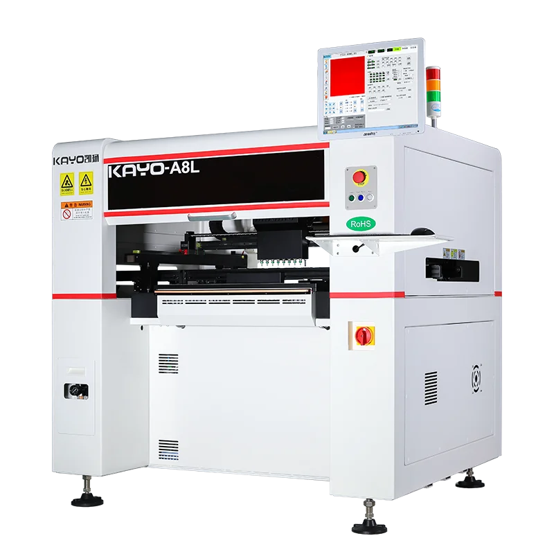 Factory Hot Selling KAYO-A8L Automatic Pick and Place Machine SMD 8 Heads Automatic SMT Pick and Place Machine