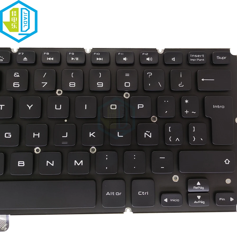 08Y5K0 8Y5K0 Latin Backlight Keyboard Laptop Backlit For Dell XPS 14 L421X 15 L521X LA fit Spanish Keyboards Teclado NSK-L62BC