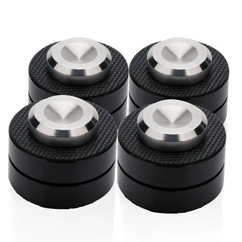 N82R 4PCS Hifi Audio Speakers Amplifier Preamp Anti-Shock Absorber Foot Feet Pads Absorber Stands Spikes