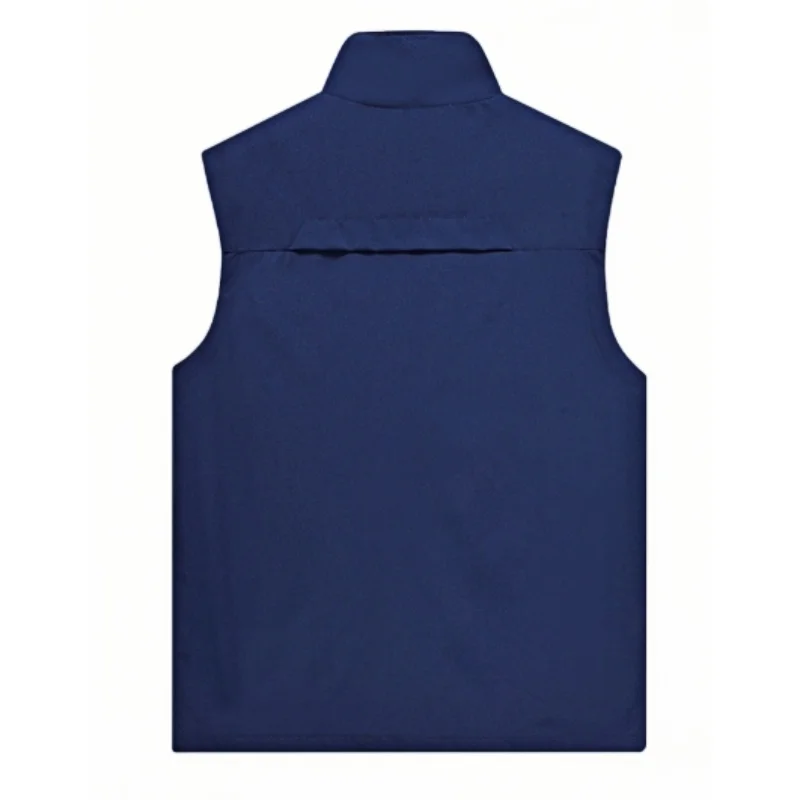 Men‘s Vests Casual Winter Fleece Warm Waistcoats Fashion Thermal Vests Sleeveless Jackets Windbreaker Vests Clothing