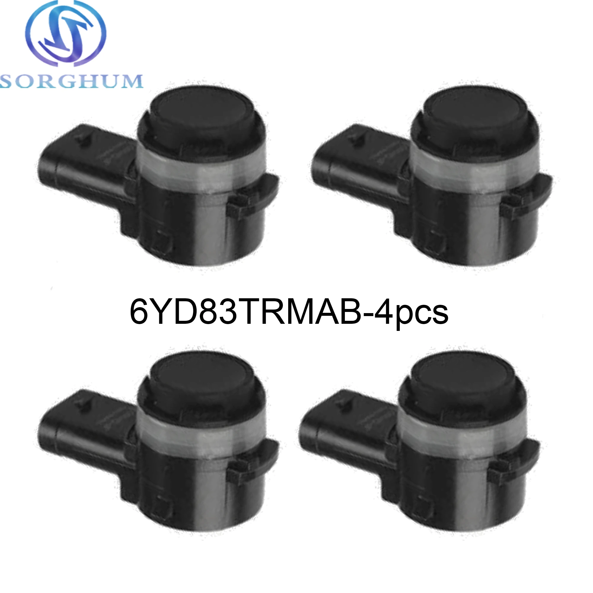 4pcs 6YD83TRMAB PDC Parking Sensor Distance Control Sensor For Dodge RAM 1500 2019 2020