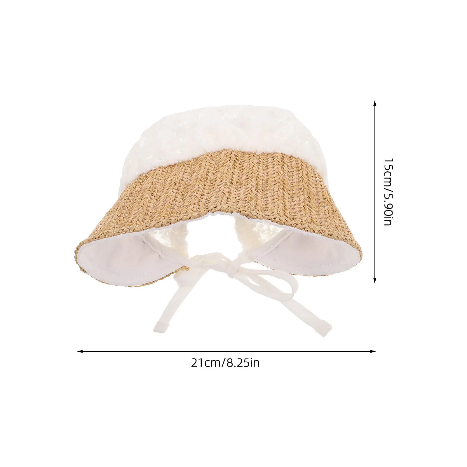 Children's Hat Baby Girl Sun Hat Cute Daisy Design Lightweight Breathable Sun Protection for Spring Summer Fall Outdoor Travel